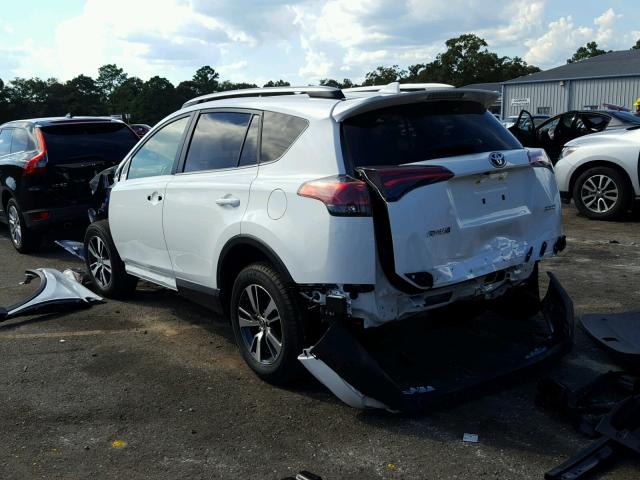 JTMWFREV9JJ186800 - 2018 TOYOTA RAV4 ADVEN WHITE photo 3