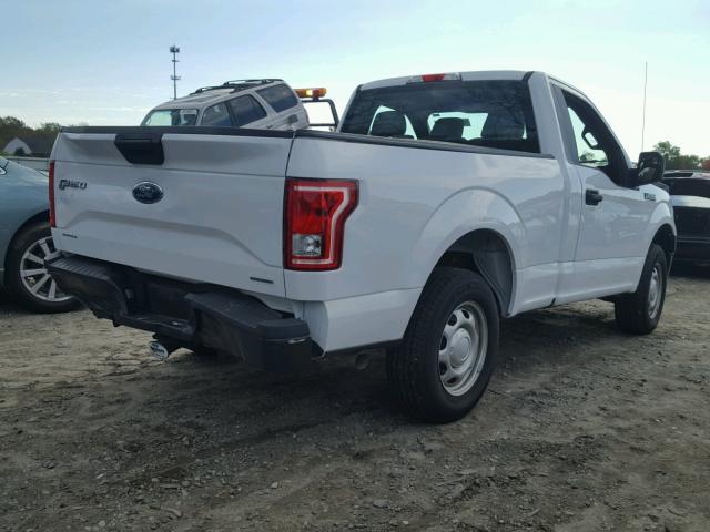 1FTMF1C88GFA95129 - 2016 FORD F150 WHITE photo 4