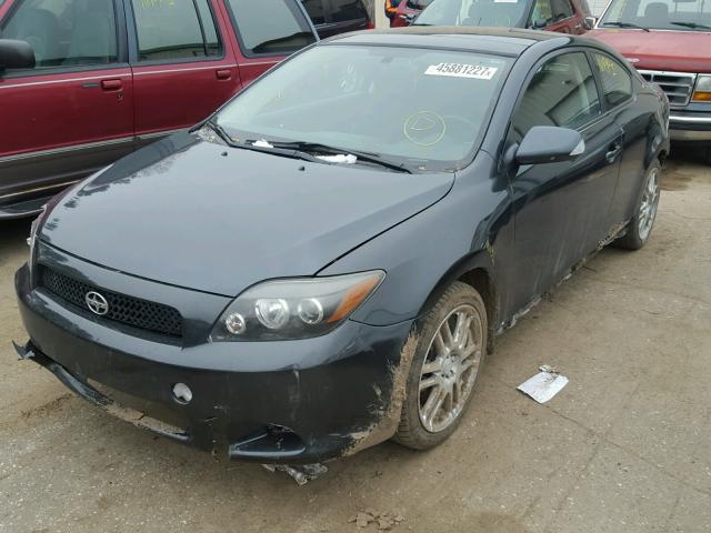 JTKDE167490275843 - 2009 SCION TC BLACK photo 2