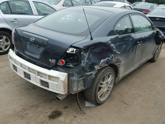 JTKDE167490275843 - 2009 SCION TC BLACK photo 4