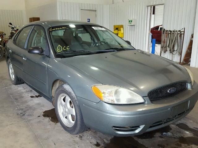 1FAFP53U66A147854 - 2006 FORD TAURUS SE GREEN photo 1