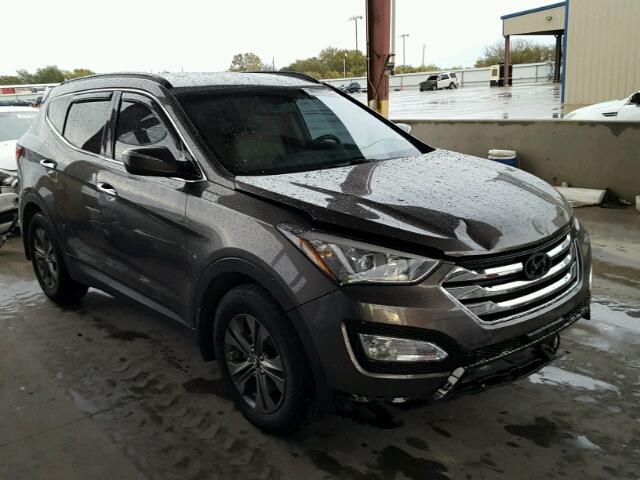 5XYZU3LB8DG103015 - 2013 HYUNDAI SANTA FE S BROWN photo 1