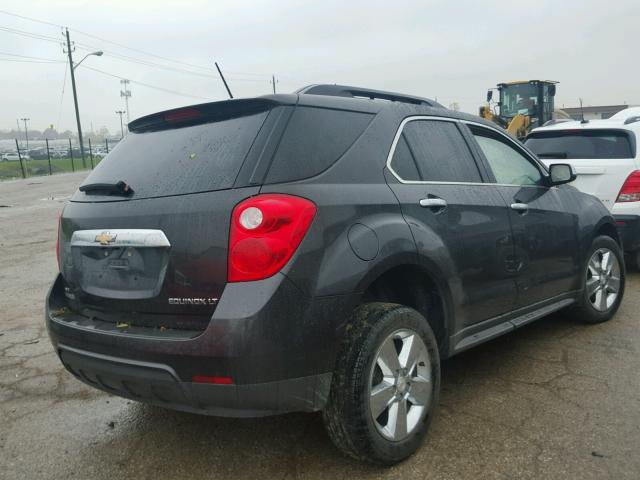 2GNFLFEK4F6190424 - 2015 CHEVROLET EQUINOX LT BLACK photo 4