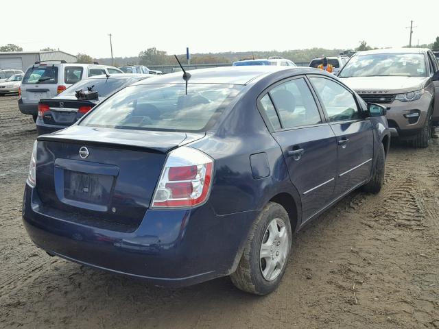 3N1AB61E98L644853 - 2008 NISSAN SENTRA 2.0 BLUE photo 4