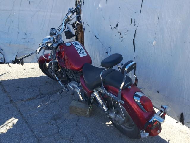 1HFSC430X4A400608 - 2004 HONDA VT1100 C2 RED photo 3