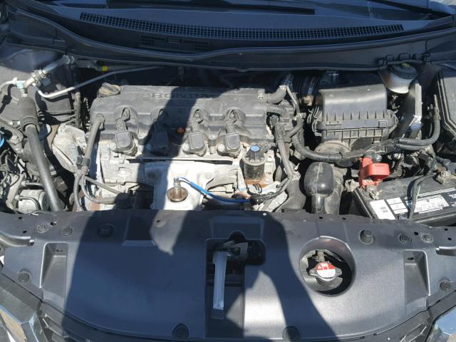 19XFB2F93EE053604 - 2014 HONDA CIVIC EXL GRAY photo 7