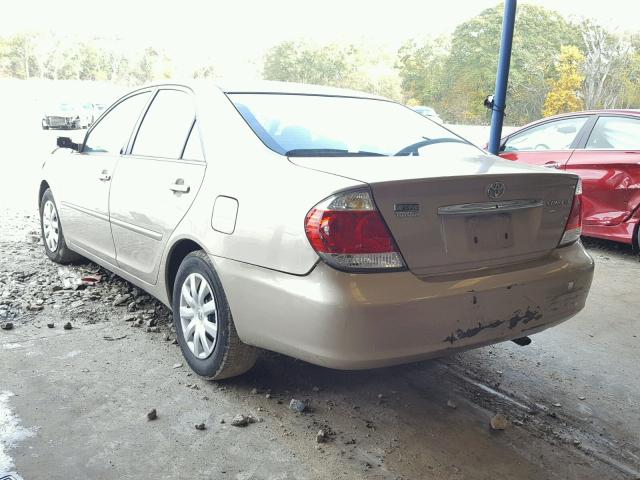 4T1BE32K76U137654 - 2006 TOYOTA CAMRY LE 金色 照片 3
