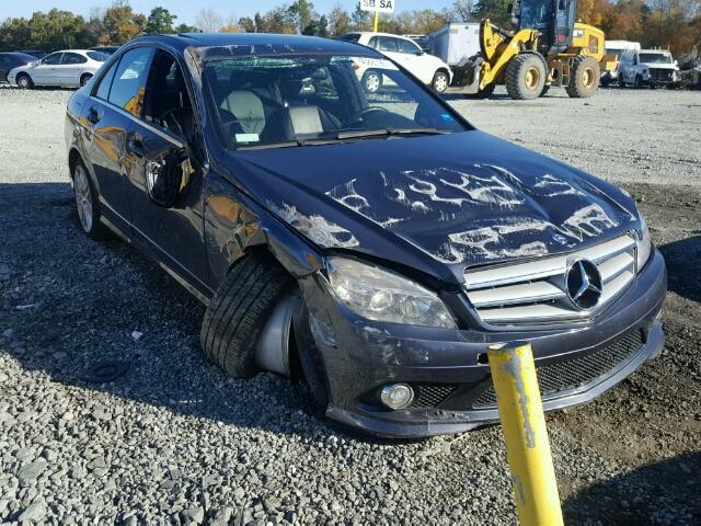 WDDGF81X88F121655 - 2008 MERCEDES-BENZ C 300 4MAT BLACK photo 1