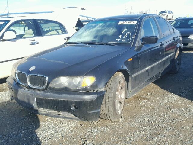 WBAET37482NG84731 - 2002 BMW 325 I BLACK photo 2