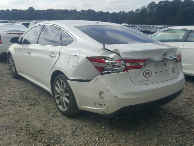 4T1BK1EB1DU056333 - 2013 TOYOTA AVALON BAS Weiß Foto 3