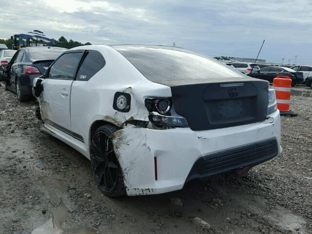 JTKJF5C74E3073749 - 2014 TOYOTA SCION TC 白色 照片 3