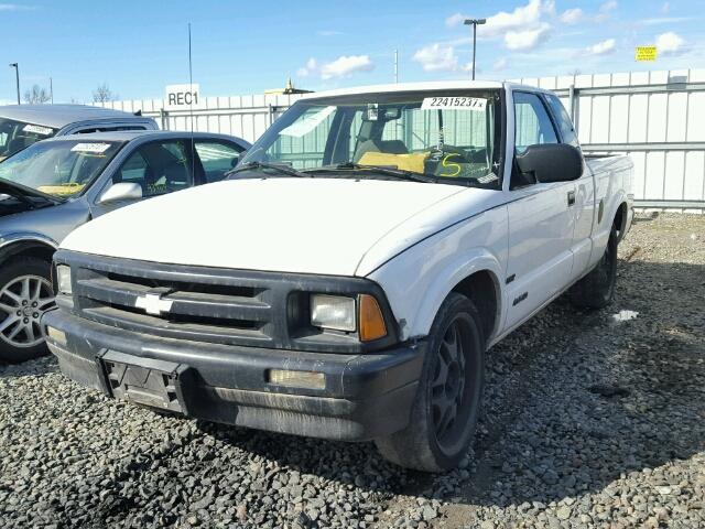 1GCCS19Z5R8166074 - 1994 CHEVROLET S TRUCK S1 WHITE photo 2