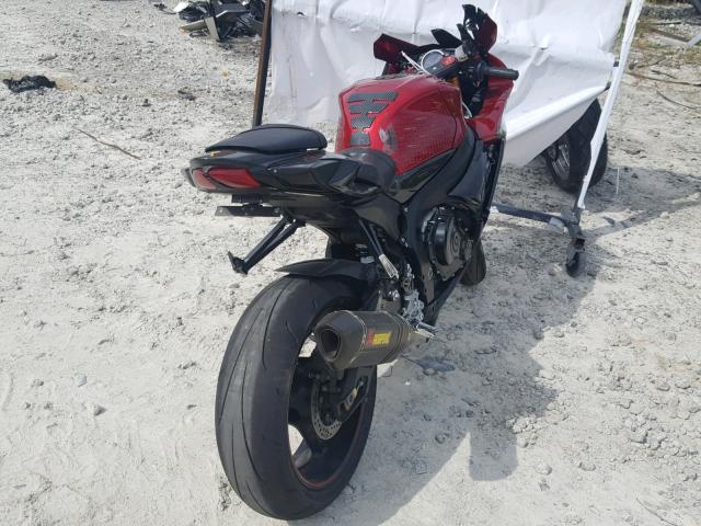 JS1GR7MA5E2101752 - 2014 SUZUKI GSX-R750 RED photo 4