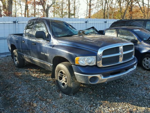 3D7HU18N82G141030 - 2002 DODGE RAM 1500 BLUE photo 1