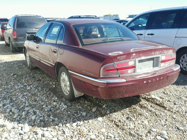 1G4CW52K8V4616175 - 1997 BUICK PARK AVENU MAROON photo 3