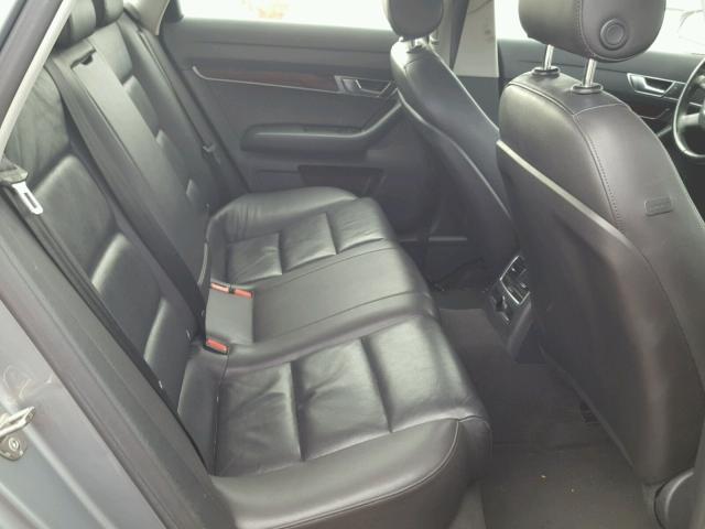 WAUAH74F17N064823 - 2007 AUDI A6 GRAY photo 6