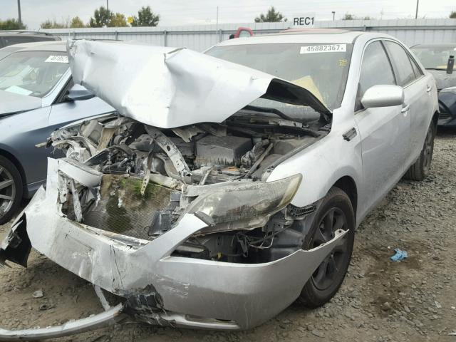 4T1BE46K37U043482 - 2007 TOYOTA CAMRY NEW SILVER photo 2