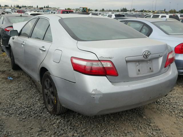 4T1BE46K37U043482 - 2007 TOYOTA CAMRY NEW SILVER photo 3