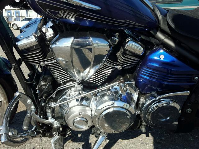 JYAVP27E4EA016309 - 2014 YAMAHA XV1900 CU BLUE photo 7