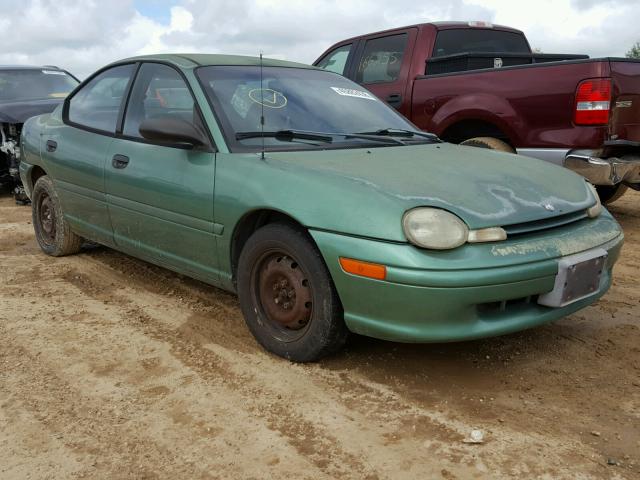 1B3ES47C6WD668895 - 1998 DODGE NEON HIGHL GREEN photo 1