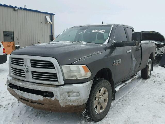 3C63R3HL5EG298204 - 2014 RAM 3500 SLT CHARCOAL photo 2