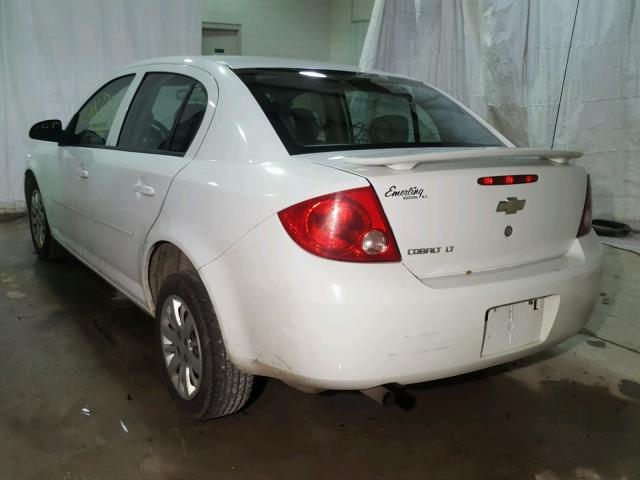 1G1AD5F52A7184240 - 2010 CHEVROLET COBALT 1LT WHITE photo 3