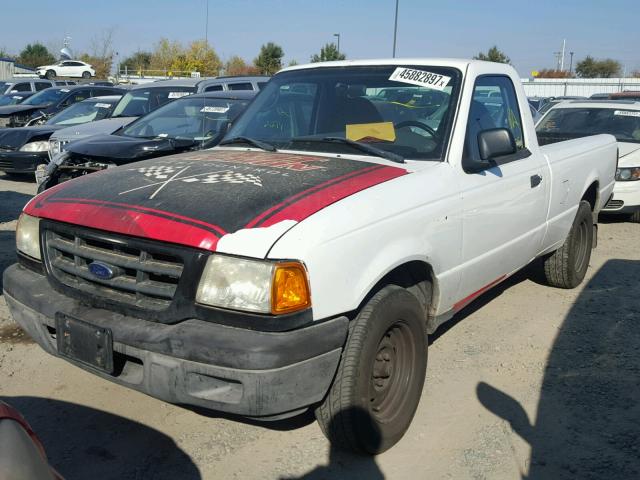 1FTYR10EX3PB35914 - 2003 FORD RANGER WHITE photo 2