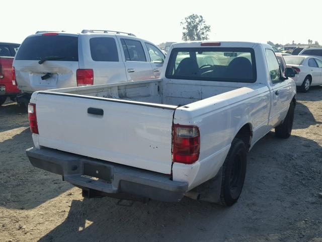 1FTYR10EX3PB35914 - 2003 FORD RANGER WHITE photo 4