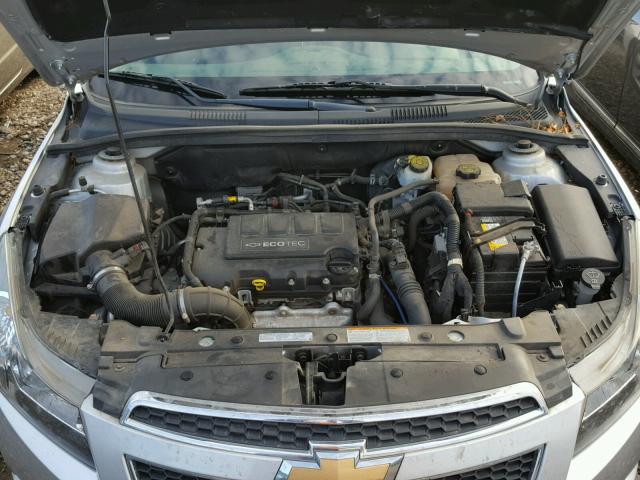 1G1PK5SB4D7275493 - 2013 CHEVROLET CRUZE LT SILVER photo 7