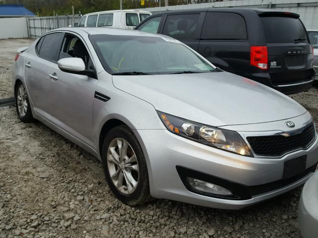 5XXGM4A78DG184159 - 2013 KIA OPTIMA LX SILVER photo 1