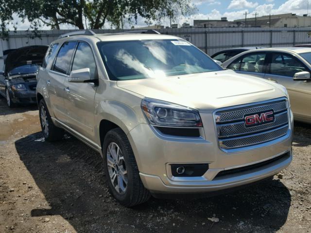 1GKKRRKD9GJ191154 - 2016 GMC ACADIA SLT 金色 照片 1