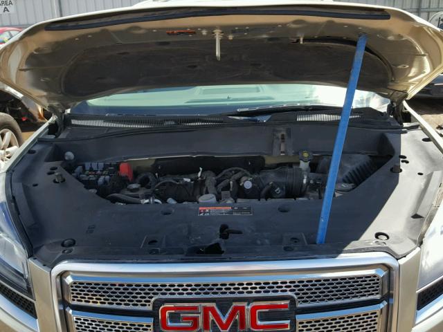 1GKKRRKD9GJ191154 - 2016 GMC ACADIA SLT 金色 照片 7
