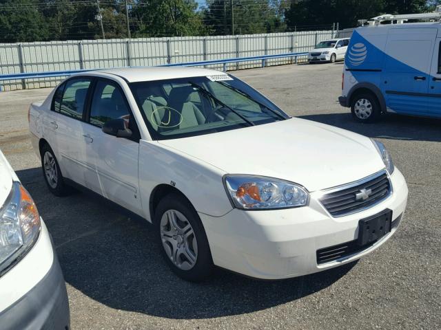 1G1ZS51866F138207 - 2006 CHEVROLET MALIBU LS 白色 照片 1