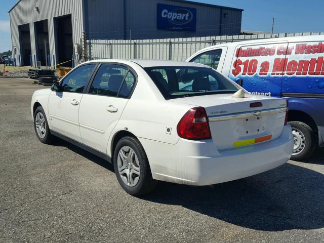 1G1ZS51866F138207 - 2006 CHEVROLET MALIBU LS 白色 照片 3