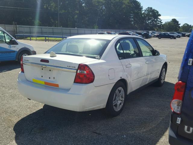 1G1ZS51866F138207 - 2006 CHEVROLET MALIBU LS 白色 照片 4