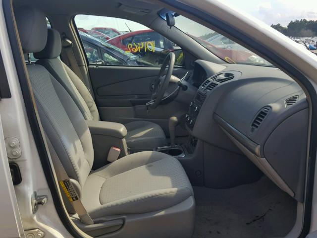 1G1ZS51866F138207 - 2006 CHEVROLET MALIBU LS 白色 照片 5