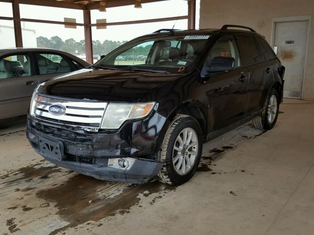 2FMDK48C37BA59324 - 2007 FORD EDGE BLACK photo 2