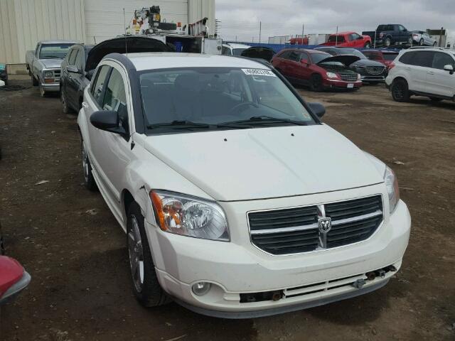 1B3HB78K57D218371 - 2007 DODGE CALIBER R/ WHITE photo 1