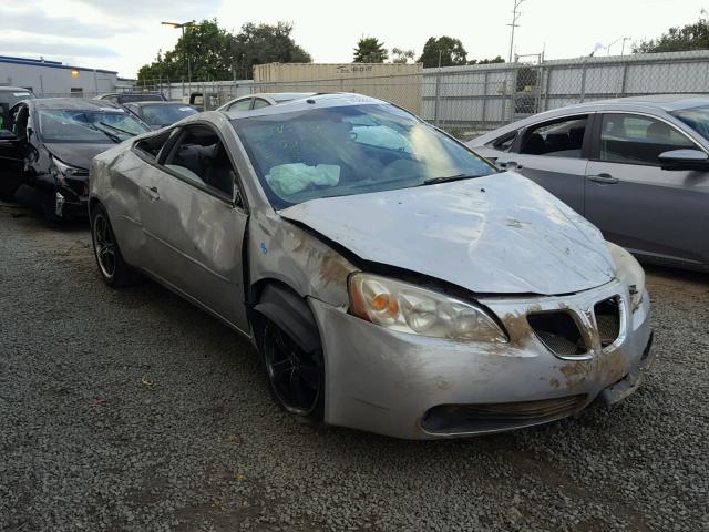 1G2ZM151264129091 - 2006 PONTIAC G6 GTP SILVER photo 1