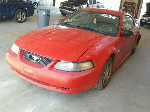 1FAFP406X4F157996 - 2004 FORD MUSTANG RED photo 2