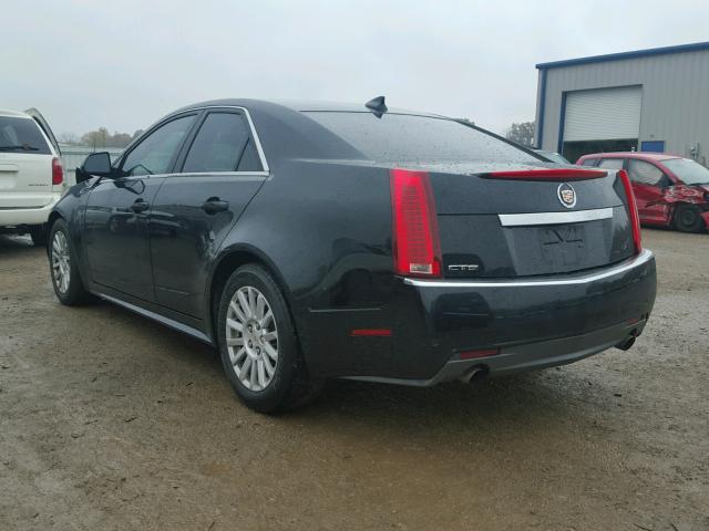 1G6DA5EG0A0135467 - 2010 CADILLAC CTS BLACK photo 3