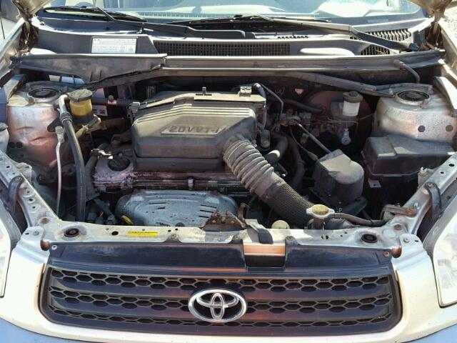 JTEHH20V216012924 - 2001 TOYOTA RAV4 GRAY photo 7