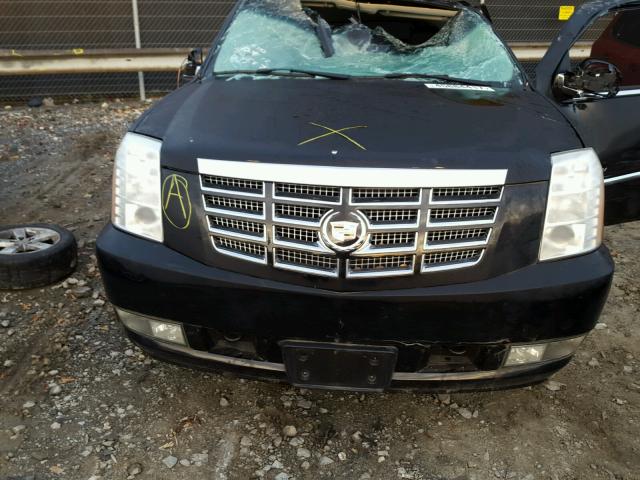 1GYFK66838R143059 - 2008 CADILLAC ESCALADE E BLACK photo 7