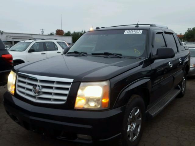 3GYEK62NX5G243789 - 2005 CADILLAC ESCALADE E BLACK photo 2