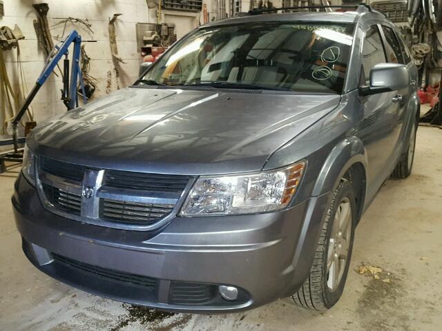 3D4GH57V19T223673 - 2009 DODGE JOURNEY SX SILVER photo 2