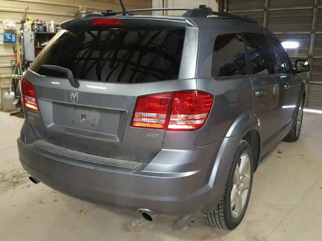 3D4GH57V19T223673 - 2009 DODGE JOURNEY SX SILVER photo 4