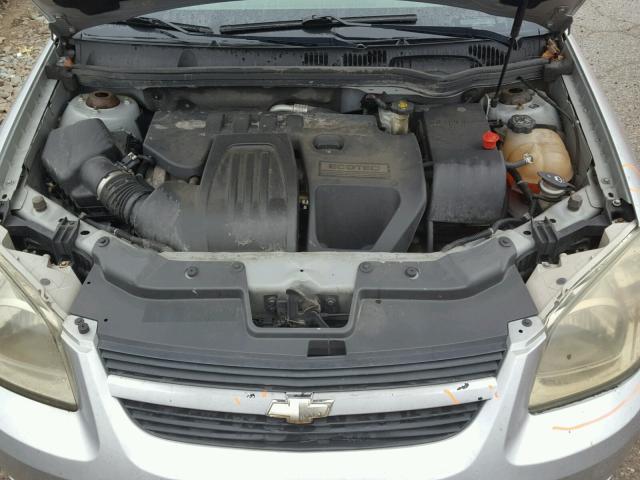 1G1AT58H697129229 - 2009 CHEVROLET COBALT GRAY photo 7