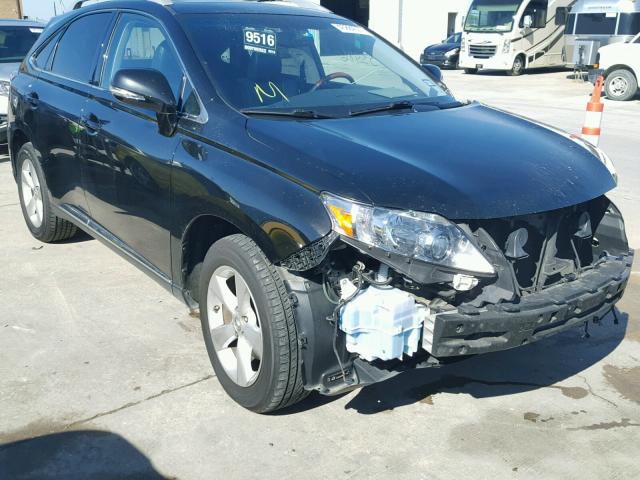 2T2BK1BA4BC102257 - 2011 LEXUS RX 350 BLACK photo 1