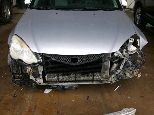 JH4DC53012C033218 - 2002 ACURA RSX TYPE-S SILVER photo 9