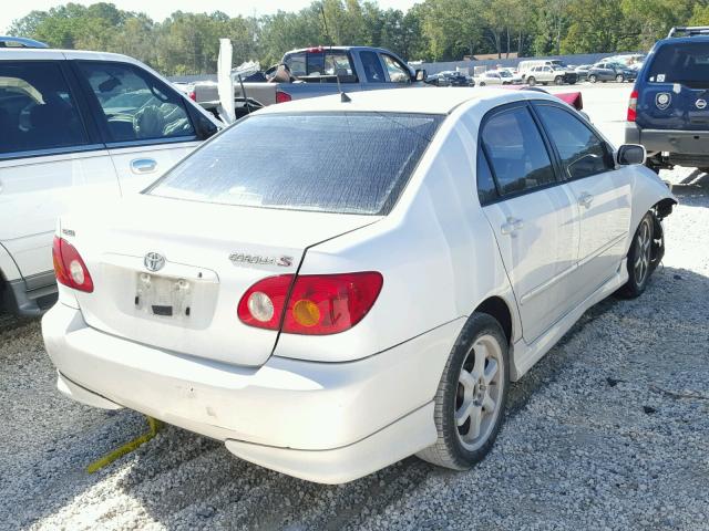 1NXBR32E23Z102434 - 2003 TOYOTA COROLLA CE WHITE photo 4